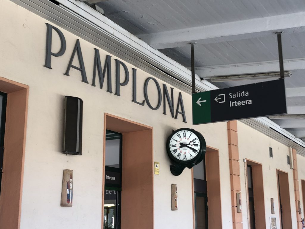 Estación de tren en Pamplona » ¿Viajas en tren a PamplonaIruña?
