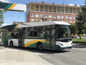 Autobuses urbanos conocidas como 